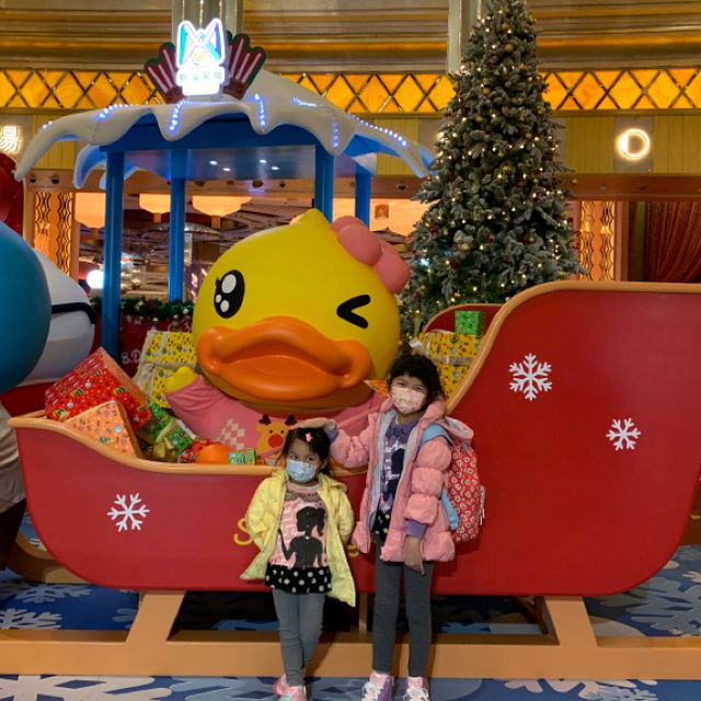 #澳門親子遊｜B.Duck主題賀年佈置