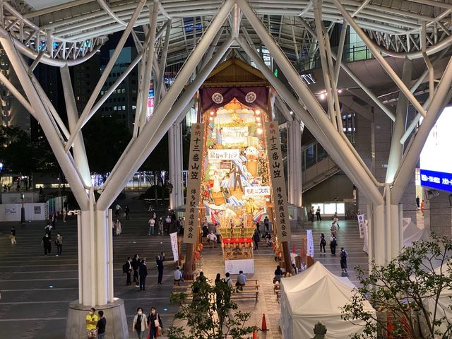 博多祇園山笠、博多駅周辺