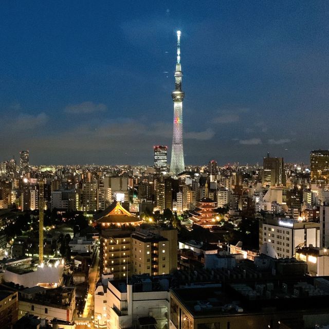 【東京・浅草】絶景！エリア随一の高層ホテル