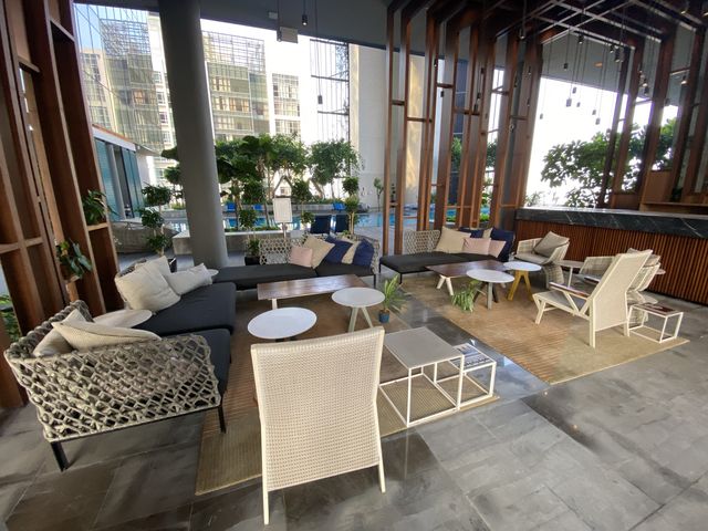 Club Room with Exclusive Pool Access