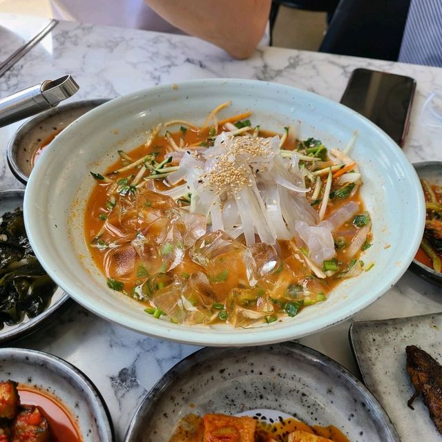 제주여행, 제주 맛집 " 산지물 "