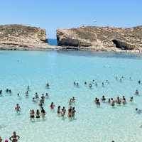 ブルーラグーンの透明度がすごい‼︎マルタに行ったらマストの離島🌴