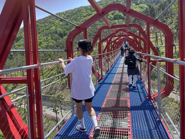 [경남/산청]산청 자연속에서 걷는 출렁다리 무릉교❣️