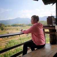 ร้านกาแฟบ้านไทลื้อ จังหวัดน่าน
