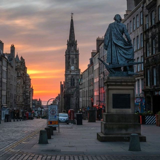 Beautiful Sunrise Edinburgh