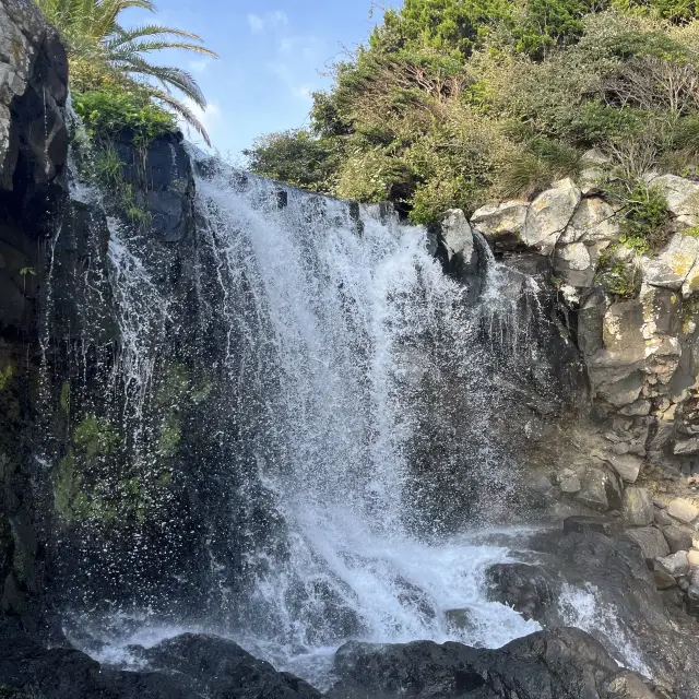 제주 서귀포 소정방폭포