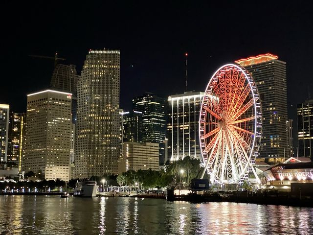 Bayfront Park and Miami Skyline.