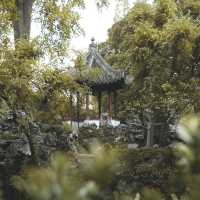 Visited the lingering garden at 6am 🌄