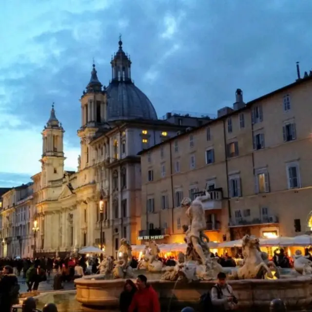 Piazza Navona and Fontana dei Quattro Fiumi