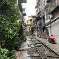 Train Street in Hanoi!