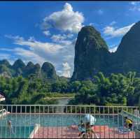 Most beautiful Bed ever in Yangshuo ❤️