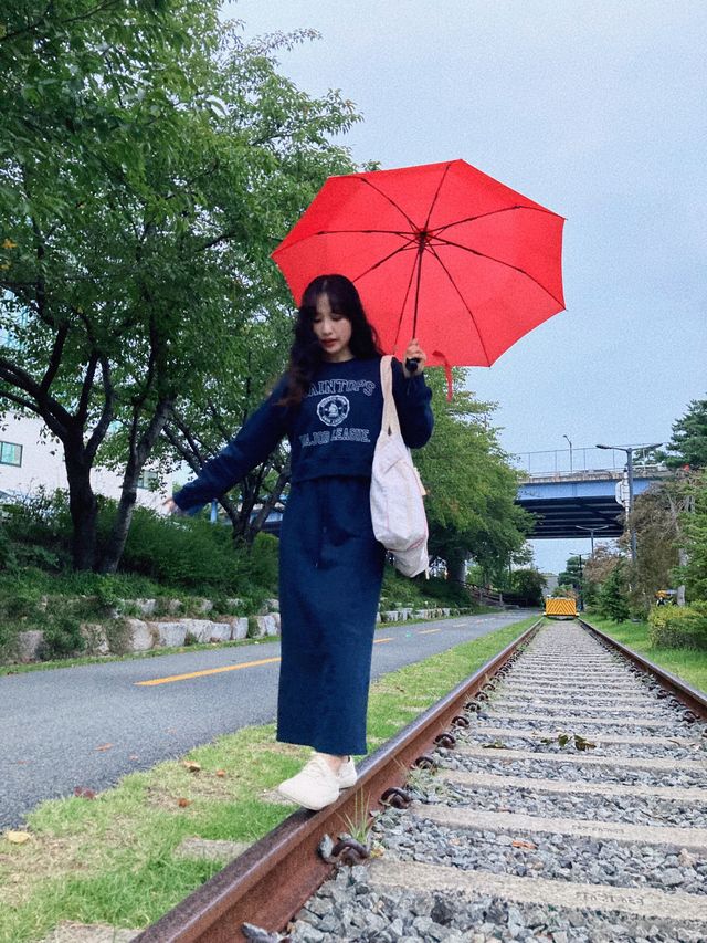 포항 철길숲 공원에서 운치있는 산책 데이트 ❣️❣️