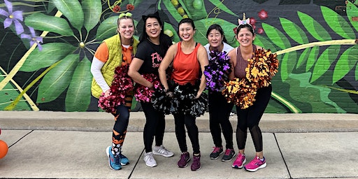 Halloween PomSquad Fitness at Aslin Beer Co. with Captain LinErgizer Bunny | Aslin Beer Company - Alexandria