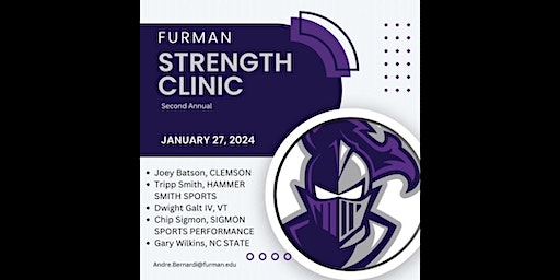 2nd Annual Furman University Strength & Conditioning Clinic | Furman University in the Pearce Horton Football Complex