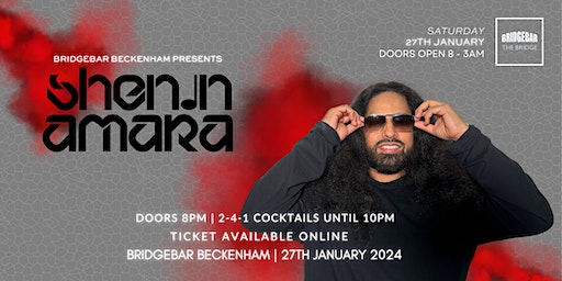 Bridgebar Presents: Shenin Amara | BridgeBar