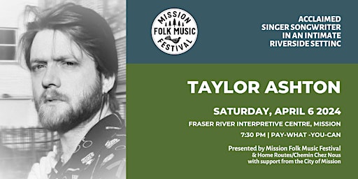 Taylor Ashton in Concert | 33428 Harbour Ave