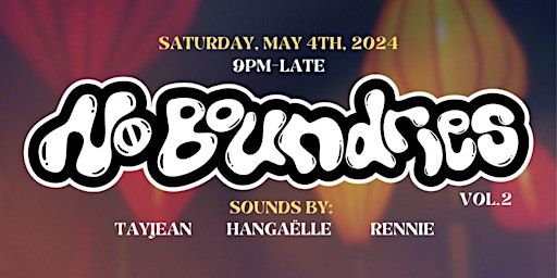 No Boundries Vol.2 | Bar Dem, Behind Dzo Viet Eatery, Dundas Street West, Toronto, ON, Canada