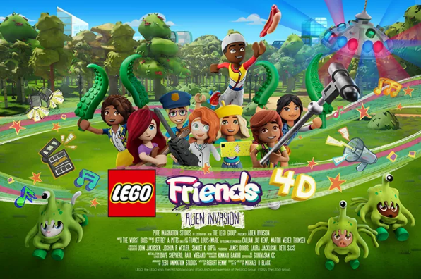 【韓國樂高樂園】Lego Friends 4D:外星人入侵 | 韓國樂高樂園