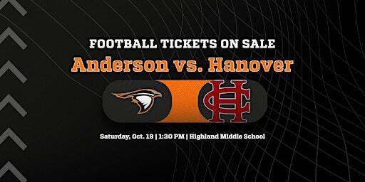 AU Football vs. Hanover | Highland Middle School