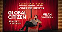 Milan • Stand-Up Comedy in English • ANDRÉ DE FREITAS • "GLOBAL CITIZEN" | Slow Mill