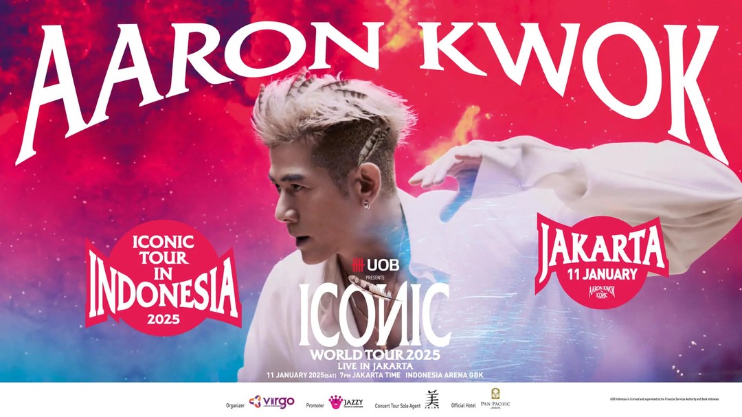 【Tickets via Aaron ICONIC World Tour 2024 Live in Jakarta