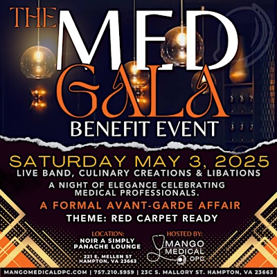 THE MED GALA | Noir a Simply Panache Lounge