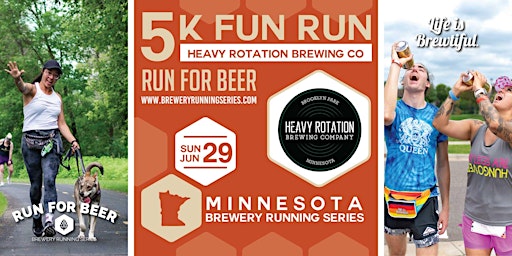 5k Beer Run x Heavy Rotation Brewing Co | 2025 MN Brewery Running Series | Heavy Rotation Brewing Co.