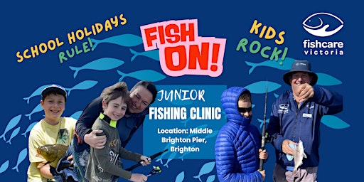 FISH ON!!! Junior Fishing Clinic - Middle Brighton Pier | Middle Brighton Pier