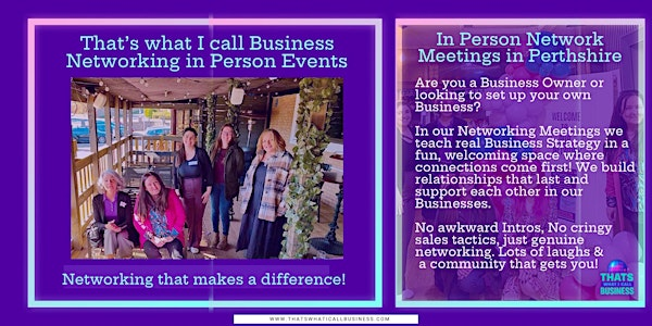 That's what I call Business Networking Meetings | The Lovat Hotel