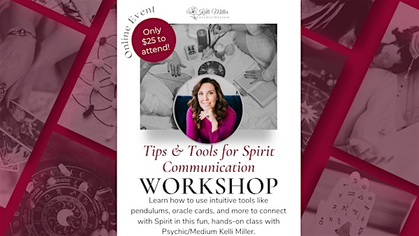 Tip & Tools for Spirit Communication - IN PERSON OMAHA | Awakenings