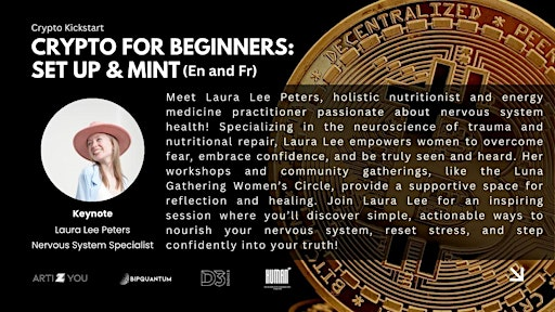 Crypto For Beginners: Setup & Mint Wallet Security & NFT Idea Masterclasses | District 3 Innovation Centre
