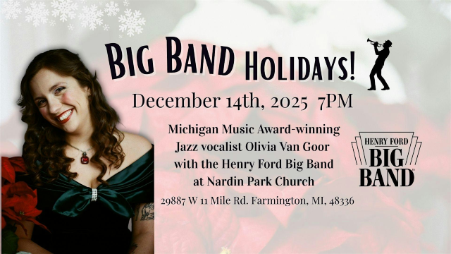 Big Band Holidays Featuring Olivia Van Goor | Nardin Park United Methodist