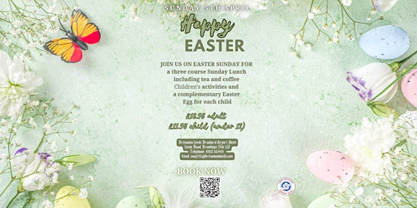 Easter Carvery | Britannia Leeds Bradford Airport Hotel