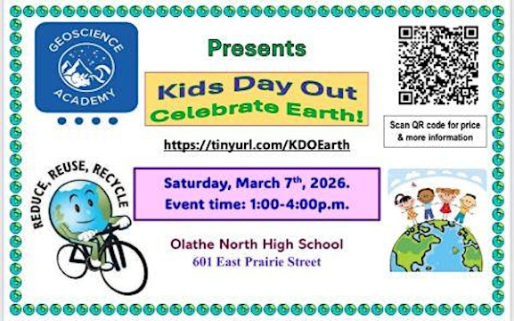 Olathe North Geoscience:  Kids Day Out - Earth | Olathe North High School