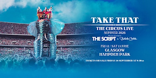 Take That Concert Trip - Aberdeen To Hampden Park Stadium( Return Travel) | Hampden Park