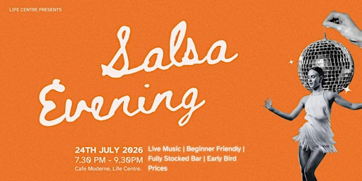 An evening of Salsa with LIVE Salsa band. | Bournemouth Life Centre