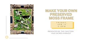 Make Your Own Preserved Moss Frame | The Chattery