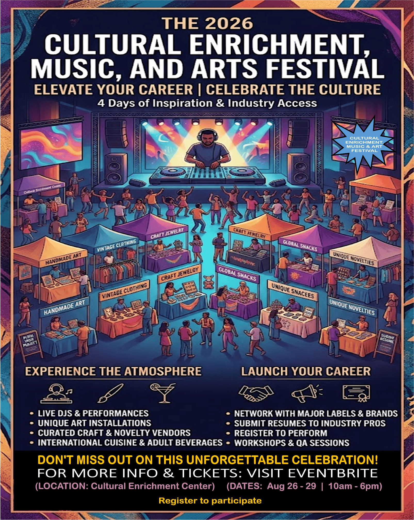 Cultural Enrichment, Music, and Arts Festival | Cultural Enrichment Center