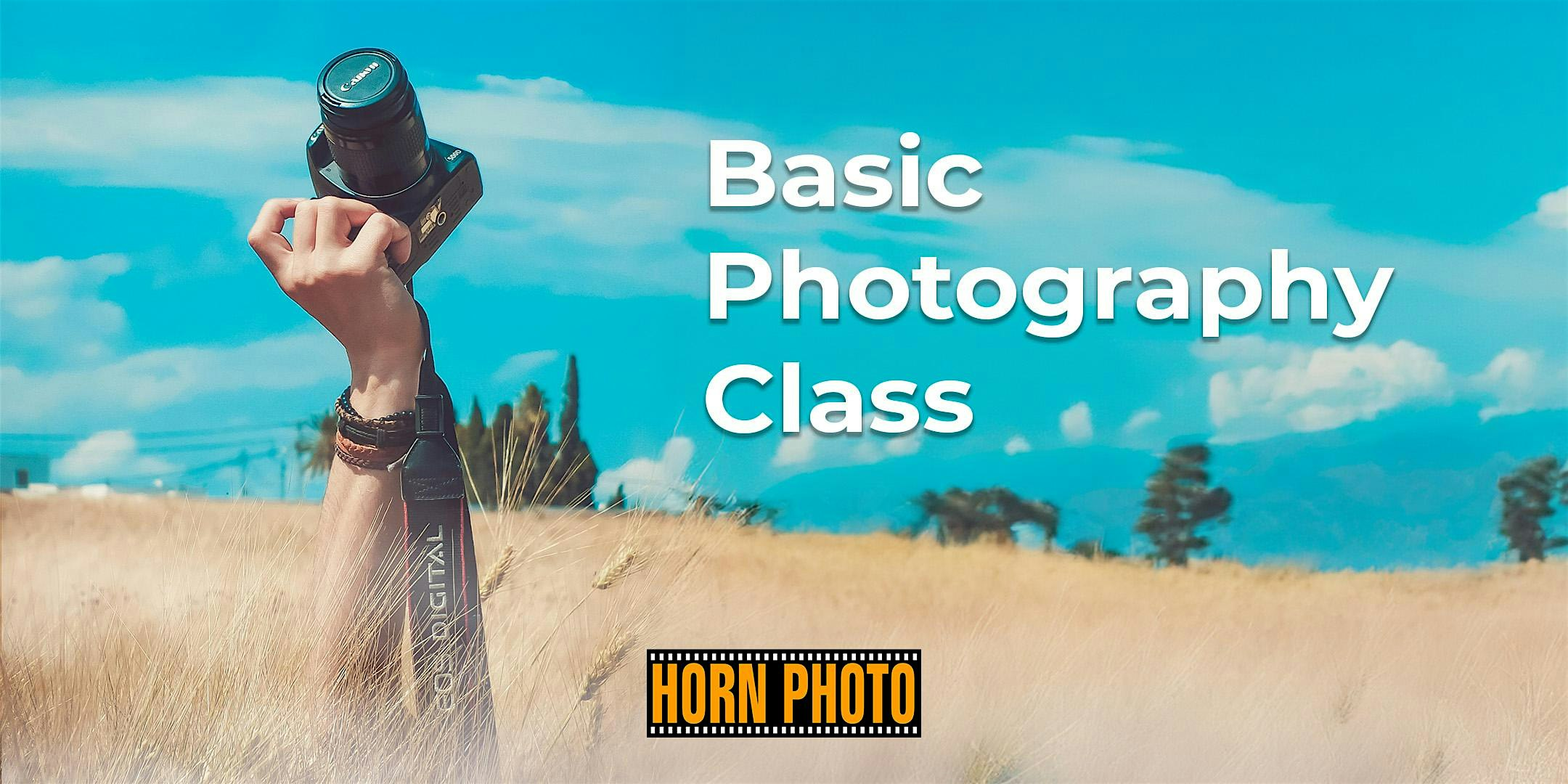 Basic Photography Class | 7899 N Blackstone Ave