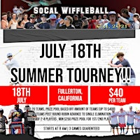 July 18th 2026 WIFFLE Ball Tournament | Medium Pitch Summer Tourney!! | Hermosa Drive Park