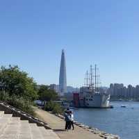 청담-뚝섬 한강공원: 초겨울이 다가오는 느낌