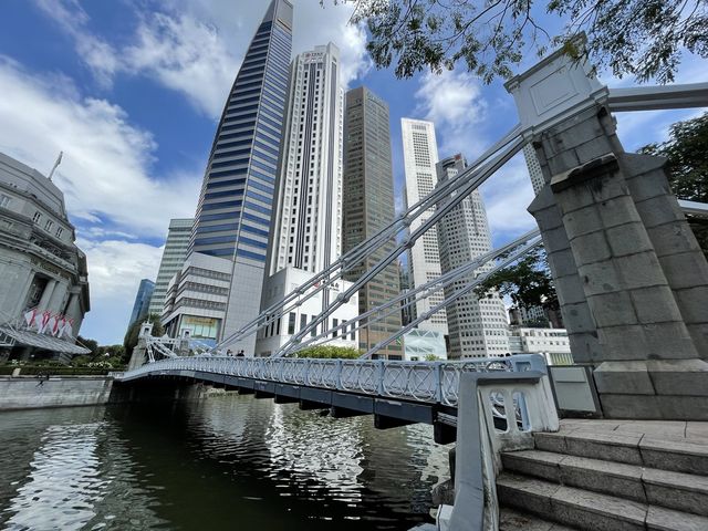 Nature scenes along Singapore River