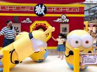 【同Minions回到過去】《迷你兵團2》壞蛋練成武道館