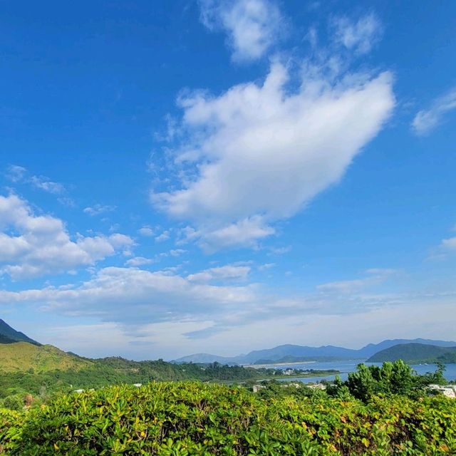 青空下的慈山寺 青空下的慈山寺