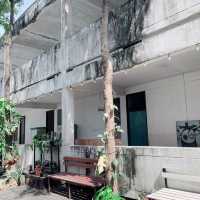 Old Abandoned School Cafe in Chon Buri