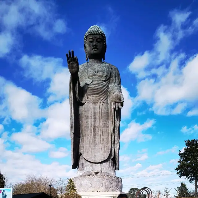 牛久大仏と田舎体験