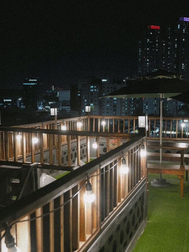 카페, 다시 여기 - 인천 수봉공원 뷰 맛집 카페
