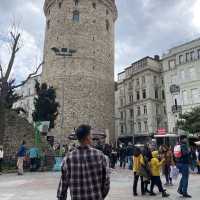 Galata tower view