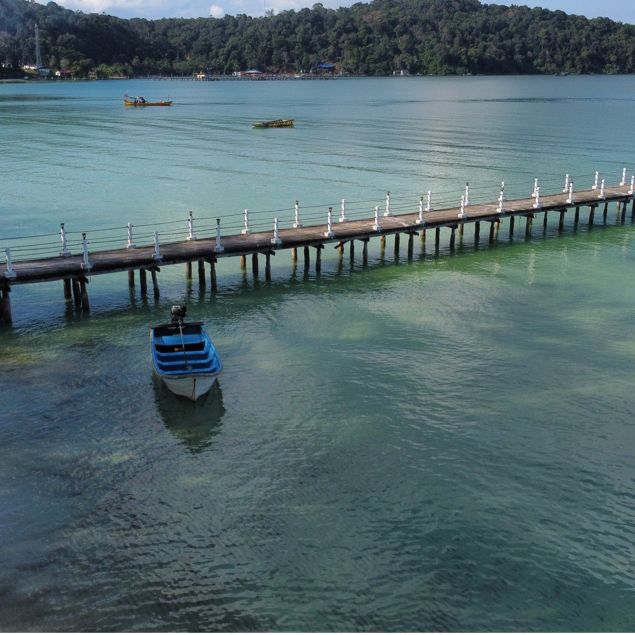 Koh Rong Sanloem Crystal Clear Water