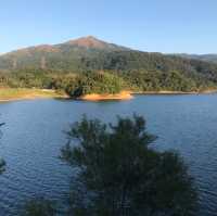 Needle hill and stunning view of Shing mun water reservoir 